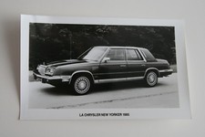 CHRYSLER NEW YORKER 1985 Official Press photo - Canada - ST501000318