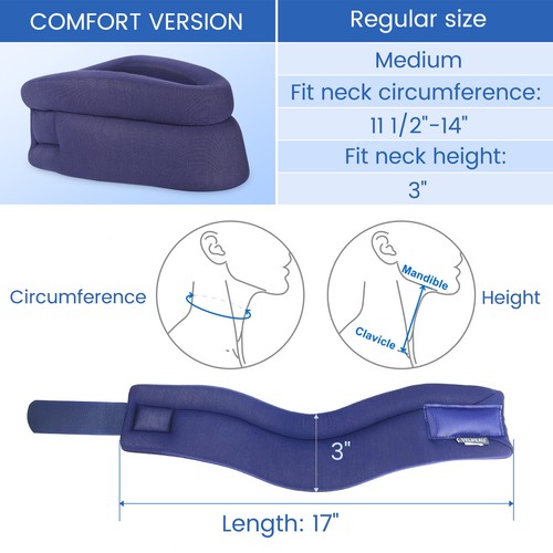VELPEAU Cervicorrect Neck Brace -Foam Cervical Support Collar Relieves Pain - Picture 9 of 14