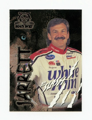 Dale Jarrett 1997 Wheels Predator Black Wolf First Slash Parallel Card 1st #39 - Picture 1 of 2