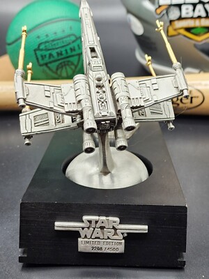 Star Wars X-wing Pewter Limited Edition /4500 May the Force Be W