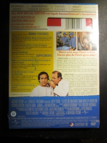 FLETCH (1985) Chevy Chase The 'Jane Doe' Edition R1 DVD Lenticular Sleeve - Picture 3 of 3