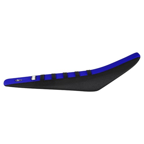 2024-2025 KTM SX 65 Gripper Seat Cover By Enjoy Mfg BLACK/BLUE/BLACK ribs #426 - Picture 2 of 3