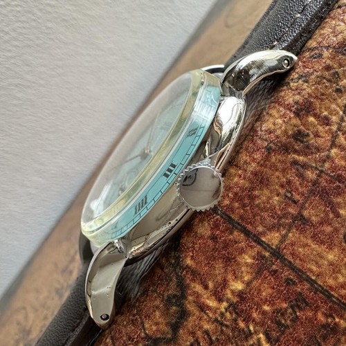 Rolex Marconi Antique Watches Vintage Wristwatch Green Blue 1930s 1940s - Picture 7 of 10
