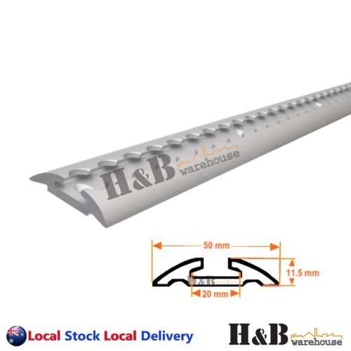 (2XTracks + 8X Double Stud) 1.8M Sloped Edges Anchor Track Tie Down Point Rail - Picture 3 of 6