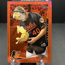 2014 Topps Update #US-140 Nick Hundley Red Hot Foil