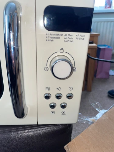 Brand  new beige  microwave oven new