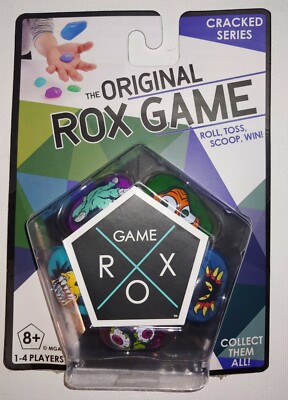 NEW The Original Rox Game Roll, Toss, Scoop & Win! **CRACKED Series