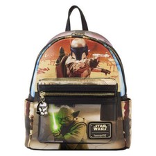 New Licensed Loungefly Star Wars Episode II Attack of the Clones Mini Backpack