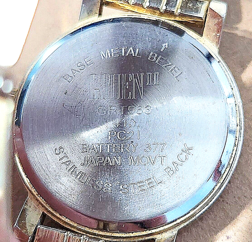 GRUEN II GOLDFARBENE 38MM HERREN ARMBANDUHR - Bild 2 von 6