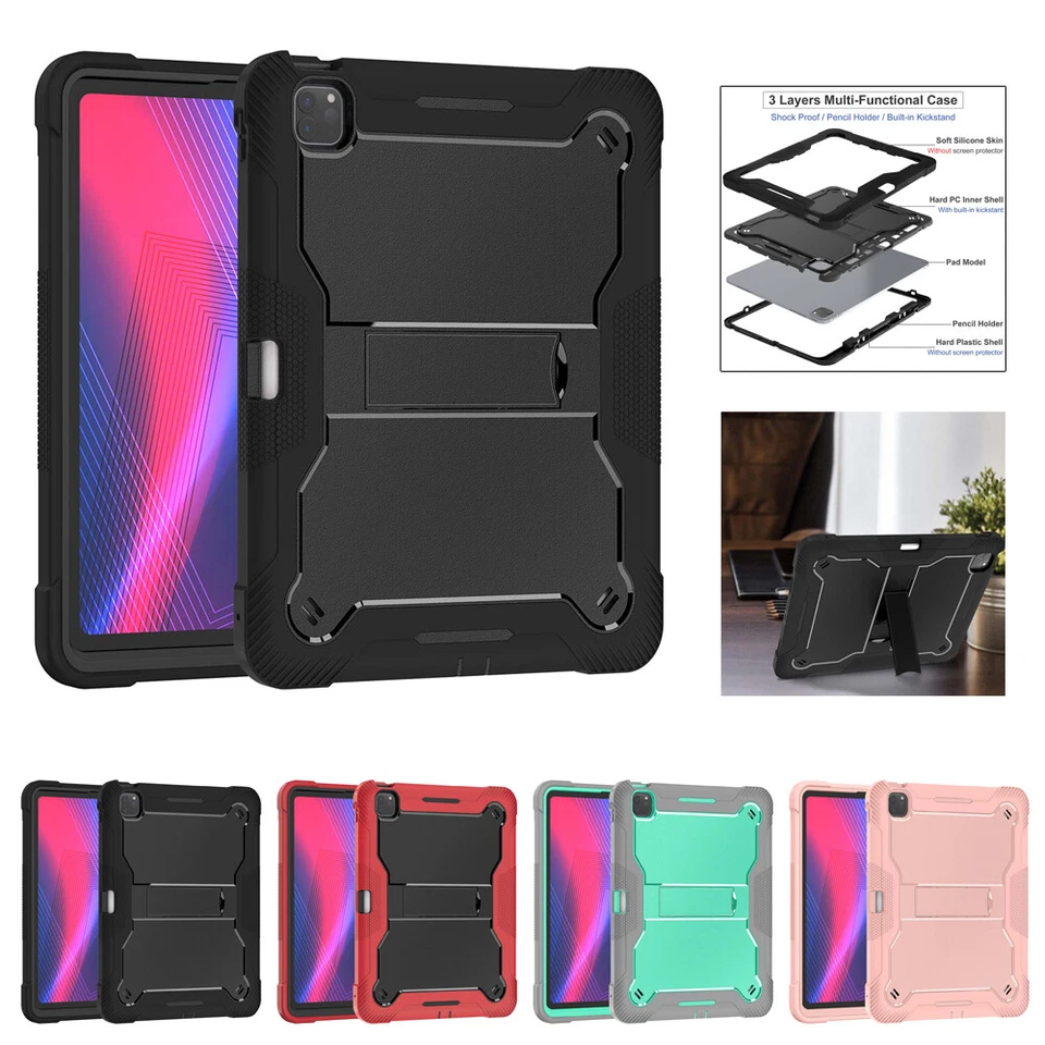 Shockproof Case Cover For iPad Pro 13" M4 11" M4 Air 13" 11" M2 Pro 12.9" 10th - Image 2 of 4