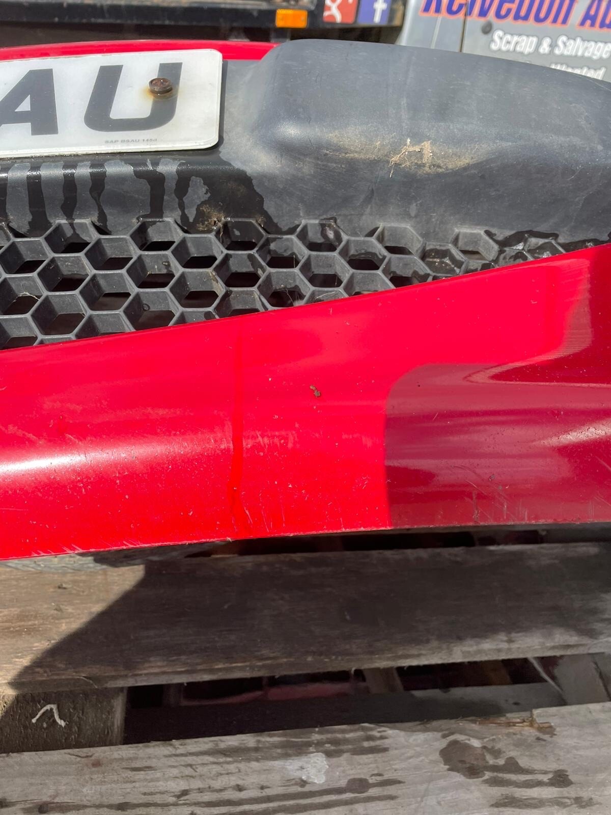 2007 Peugeot 107 Front Bumper Red MK1 Paint Code KJH eBay