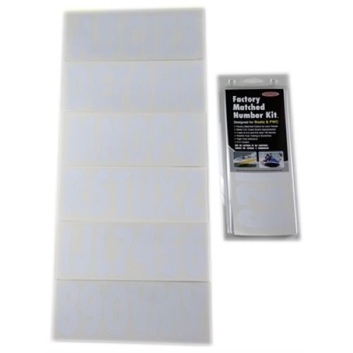 Hardline Products Kit de letras/número de 3", blanco - OEM 2560080 - Imagen 1 de 1