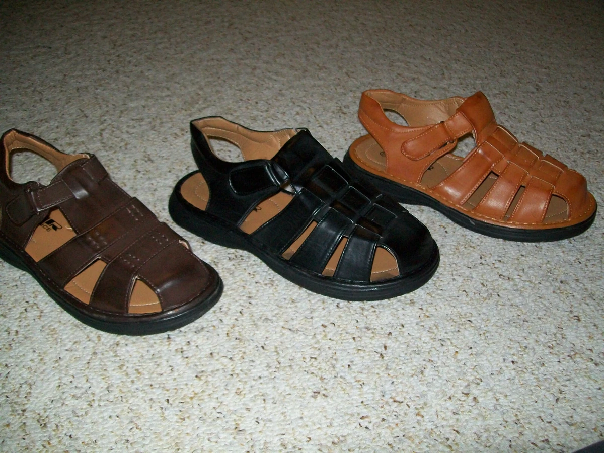 Closed toe shop sandals ebay