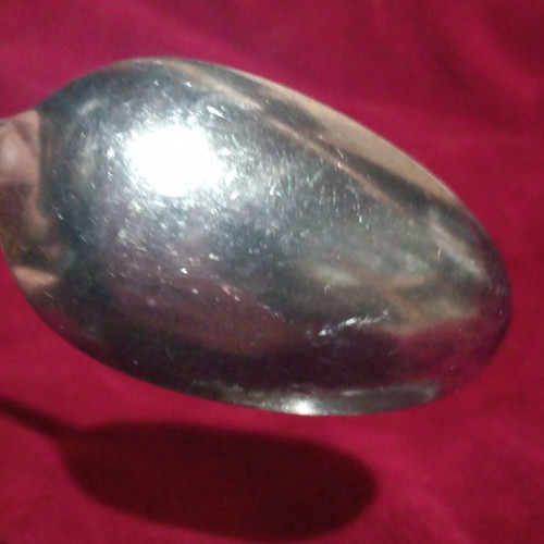 Americana Products AMP2 Stainless Steel Oval Soup Spoon-Set Of 4-Floral-Vintage - Picture 4 of 8