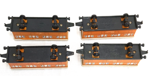 2 Pair Thomas & Friends Annabel and Clarabel Train Cars - Ertl 1984 & 1987 - Picture 4 of 4