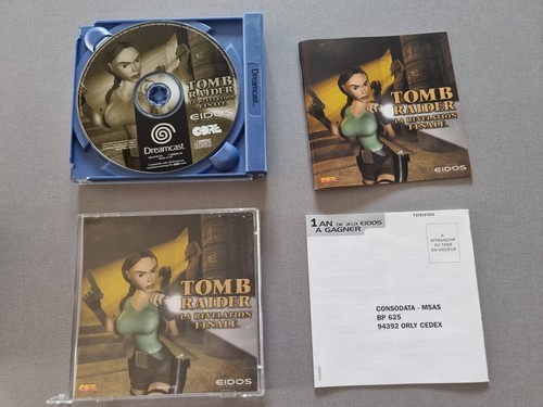 Jeu dreamcast tomb raider - Collection