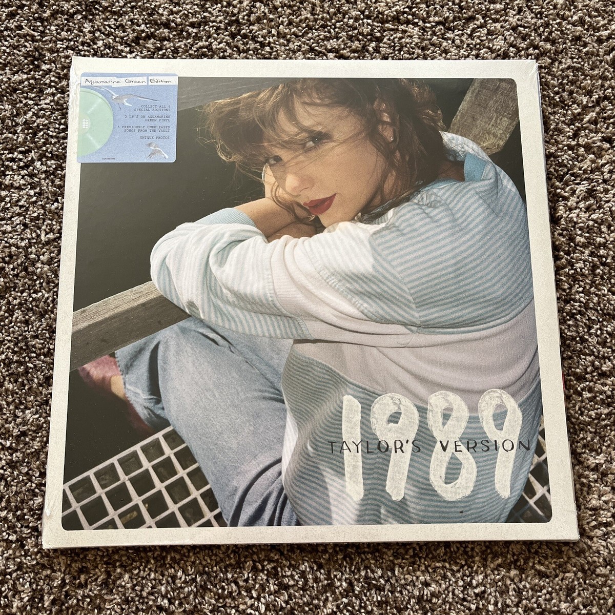 NEW Taylor Swift 1989 (Taylor's Version) Aquamarine Green Vinyl