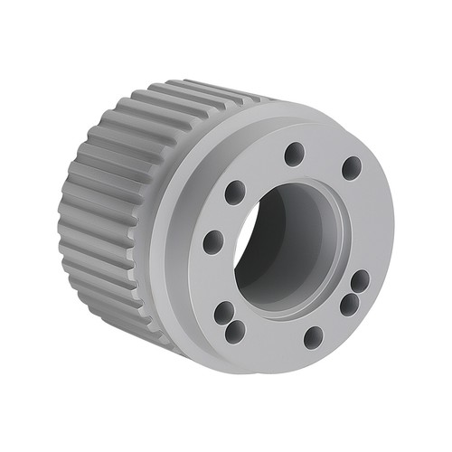 Billet Aluminum Gilmer Belt Drive Pulley Kit For Chevy SBC 305 327 350 400 LWP - Picture 11 of 12