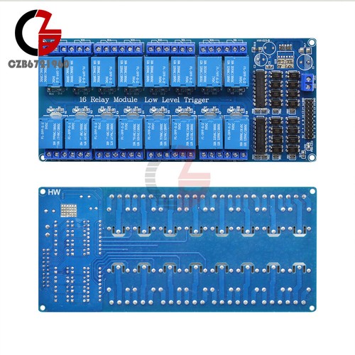 16-Channel 5V Relay Board Module w/ Optocoupler Power Supply Arduino PIC ARM - Picture 7 of 8