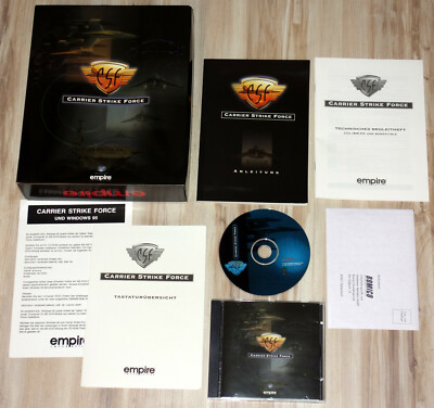 --  CARRIER STRIKE FORCE  --  Top-Klassiker - PC-Spiel - Karton / Big-Box - DOS