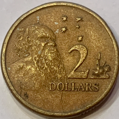 Rare Vintage 1988 Australian 2 Dollar Coin - A Piece of History