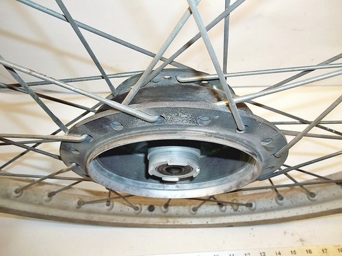 HONDA 79 XL250 FRONT 23" WHEEL RIM HUB 44701-428-003 XL 250 500 XR250 XR jh - Picture 3 of 11
