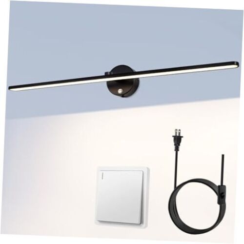 32'' Picture Lights for Wall,Vanity Lights for Black 80cm Dimmable