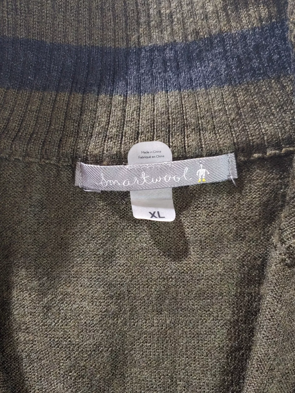 smartwool 1/4 zip dark forrest merino pullover long sleeve sweater