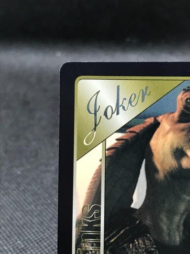Jar Jar Binks STAR WARS poker card TCG Japanese Very Rare 2005 F/S Dia Joker - Picture 2 of 12