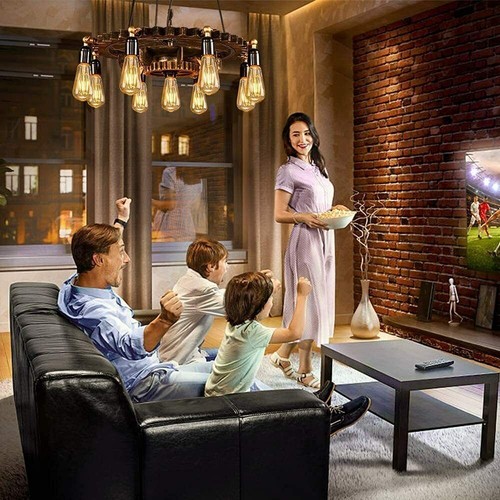 6Pcs LED ST64 Vintage Filament Light Globe Edison Bulb E27 4W 2700K Warm White - Picture 7 of 16