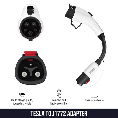 Lectron Tesla to J1772 Adapter - 40A 250V for EV Chargers (Refurbished) - Picture 3 of 7