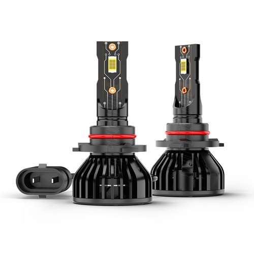 Kit de bombillas LED súper brillantes de 2 lados 9005 70W haz alto/bajo 6000K - Imagen 13 de 14