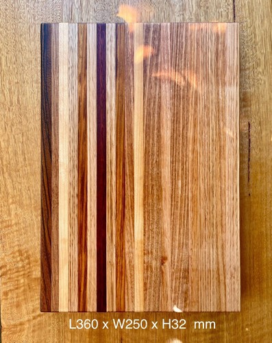 🇦🇺Hand Made Cutting Board | Serving Board | Side Grain | Exotics Timber - Picture 6 of 10