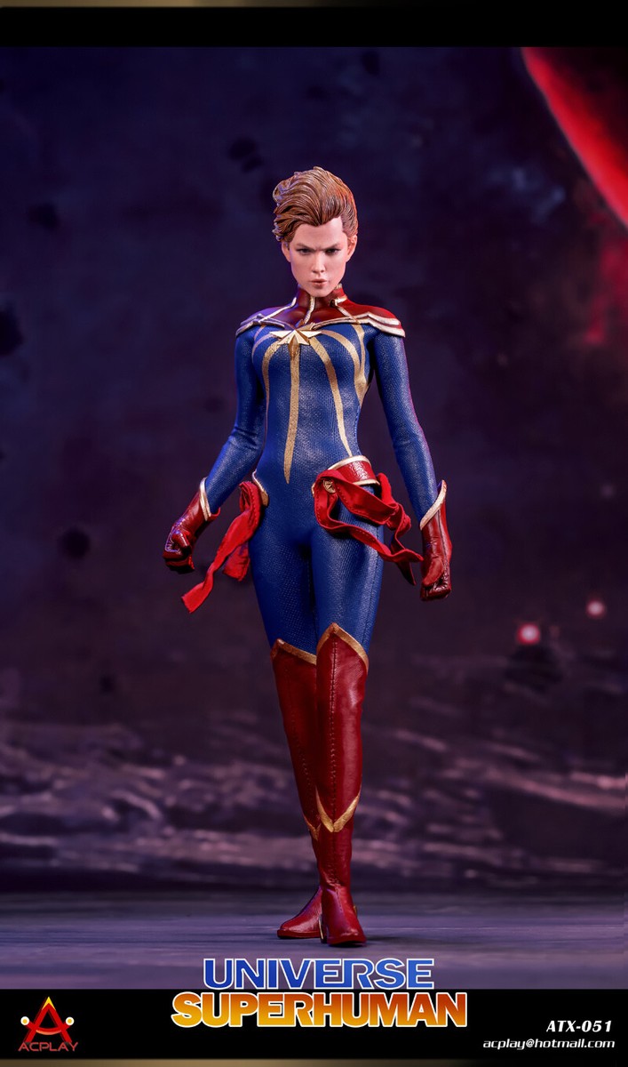 ACPLAY 1/6 Universe Superhuman コミック.Ver Captain Marvel AC Play Universe Superhuman 1/6 Scale Figure