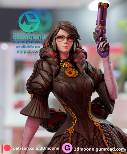 Bayonetta - Bayonetta | Opción de pedido anticipado pintado | Kit de garaje - Imagen 3 de 9