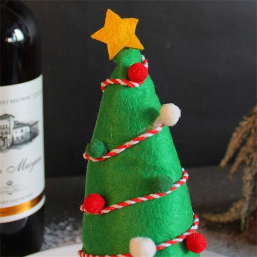 Christmas Tabletop Decoration Christmas Gnomes Figurines Christmas Tree Toys - Picture 9 of 12