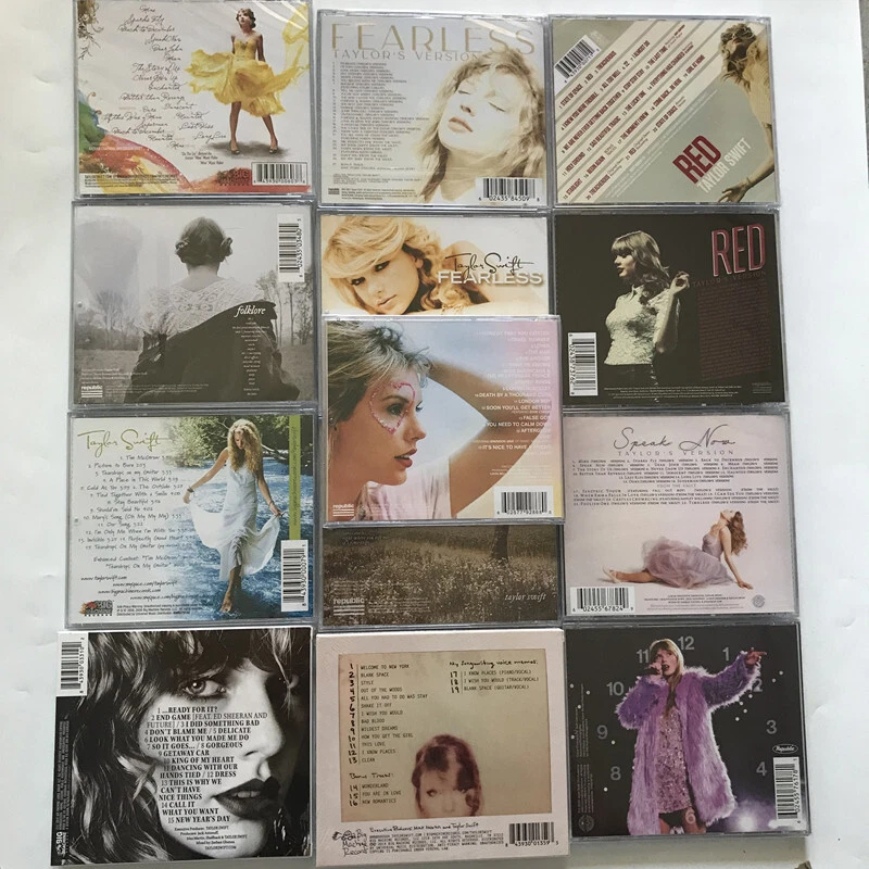 Taylor Swift 13 Album Package CD New Sealed Collection Include the Latest  Album | eBay