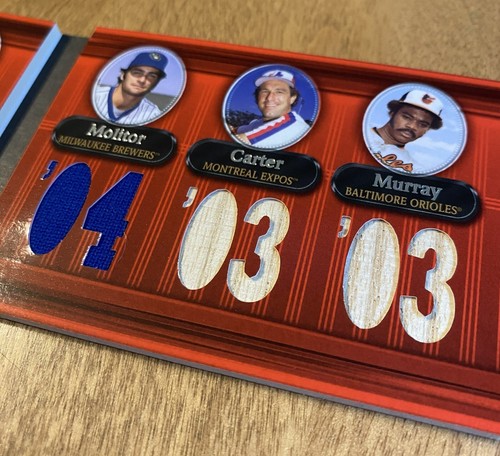 Folleto usado del juego Topps 2007 Salón de la Fama Béisbol Topps Triple Threads 20/36 Sala de estar - Imagen 4 de 6