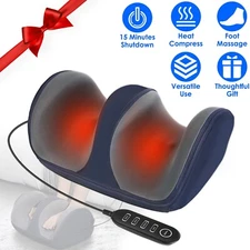 Shiatsu Foot Massager W/ Heat For  Relaxation 3 Intensity Level For Feet Calf