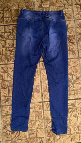 Blue Rope Denim Co skinny ankle stretch jeans Size 11 Cowboy Cut Stretch Western - Picture 5 of 6