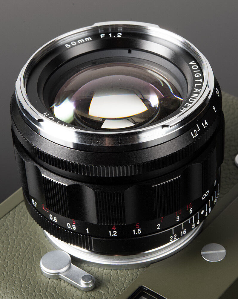 FREE NEXT DAY Voigtlander USA WARRANTY 50mm F1.2 Nokton for all Leica M