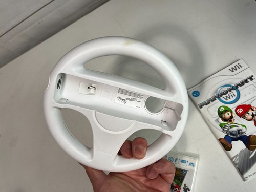 Mario Kart Nintendo Wii Complete With OEM Wheel Tested and Working - Picture 4 of 6