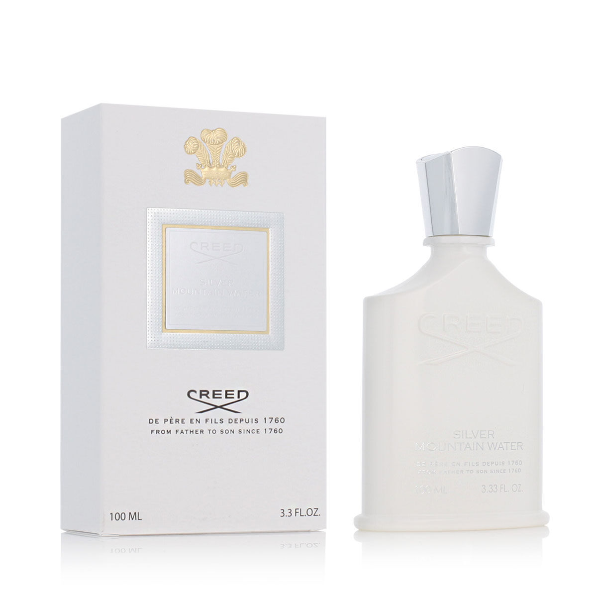 E_0002_M0113721 Creed Profumo Unisex Creed Silver EDP 100 ml Salute, Beauty E Fi