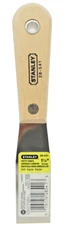 Vintage 1996 STANLEY 1/4" Wide Stiff Blade Putty Knife w Wood Handle 28-541 NOS
