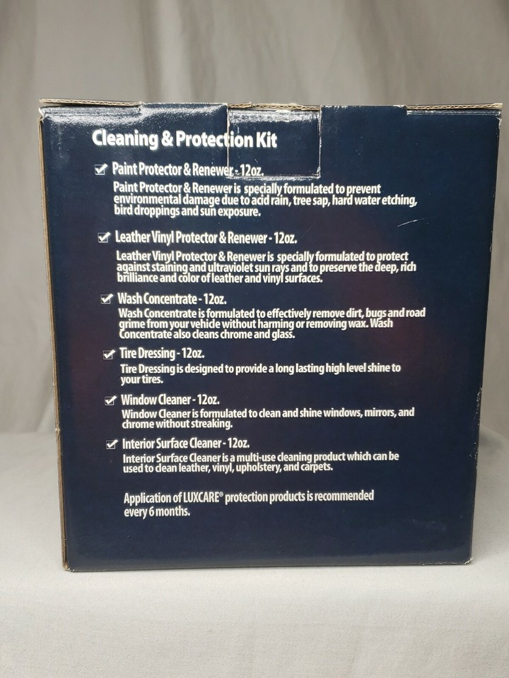 LUXCARE Professional Automotive Car, Truck Cleaning & Protection Kit