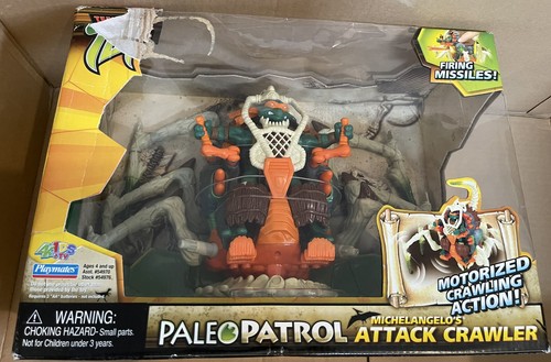 Teenage Mutant Ninja Turtles TMNT Paleo Patrol Michelangelo‘s Attack Crawler - Bild 1 von 8