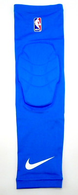Nike Pro Padded Elbow Sleeve Adult L/XL Compression NBA Signal Blue/White