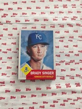 2023 TOPPS LIVING SET #607 BRADY SINGER KANSAS CITY ROYALS Print Run 1378