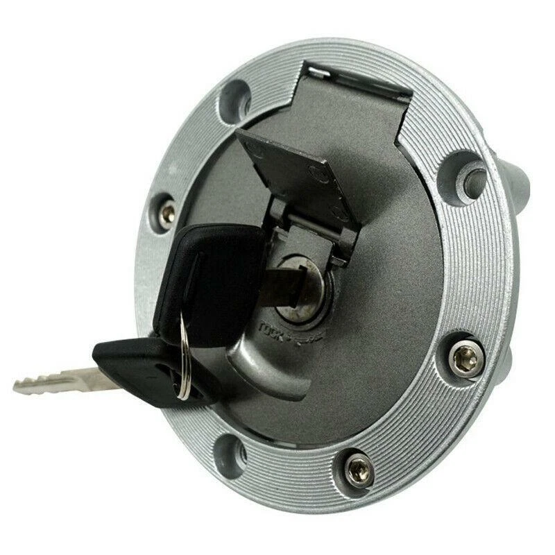 Tapa de Gas Universal Scooter Moto Modificada Tanque de Combustible Cubierta Bloqueo con 2 Llaves Foto 2 de 4