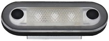 New Santiago 3-led Oval Accent Courtesy Light aqua Signal 16401-7 Cover White Pl